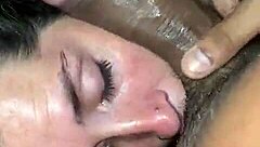 Her Sloppy Deepthroat Facial Leaves Him Drained And Begging