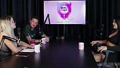 Val Mineirinha and Bruna Carlos heat up Bora Cast in sheer red lingerie clips