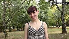 Cute 18yo Luna's Porno Casting Tryout