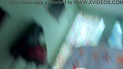 Latina babe squirts hard in doggy orgasm creampie explosion!