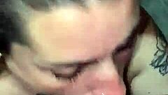 Her Sloppy Deepthroat Facial Leaves Him Drained And Begging