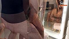 hubby watches me swallow stranger's load while he jerks off mfm threesome part 1!!