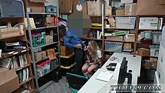 hey blonde stepmom, why join teens for hardcore threesome in police uniforms??