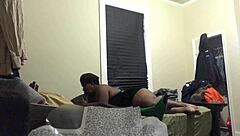 that religious muslim bbw next door bends over her fat ebony ass for deepthroat and doggy worship