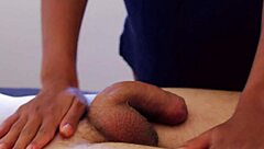 contracted this hot masseuse and exploded from her erotic home massage vibes 😍💦🍑