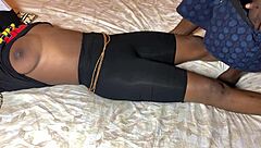 pure ecstasy as slimthick african teen feels tight pussy stretched