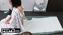 i'm dharma jones naughty teen ridin doc's big fat dickk for back ache cure!!