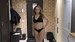 damn this hot milf with big ass sneaks anal creampie from muscular young stud 😍 while hubby's away!!