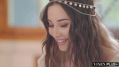 Heart-pounding ecstasy explodes in Vixenplus steamy cumshot compilation