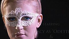 innocent ballerina seduced by evil witch on halloween 👻😈💦