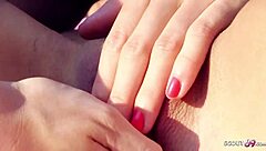 i'm petiting fingering my stepsis by the pool on holiday... oops