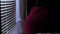 petite teen takes brutal bdsm facial cumshot pounding