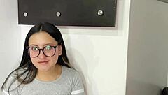 Brother-In-Law Fills Horny Latina's Ass While Husband's Away