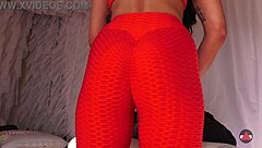 filipina massages with creampie dripping from yoga leggings pussy closeup