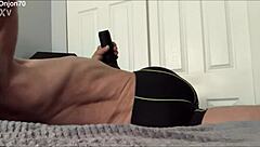 Ever wonder what happens when a solo bodybuilder massages for release?