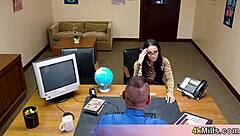 hey geeky asian secretary blows me like pro for that promotion 😏