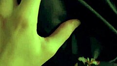 stepmom and stepson heating up date night on bed