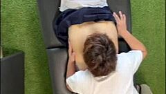 masseur raw fucks cute japanese massage girl