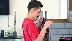 god i love deepthroating in this halloween 3some with chanel camryn cumshots everywhere