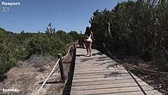 Linda Del Sol Hosts Formentera Beach Sex Party with Big Cocks and Curvy Asses