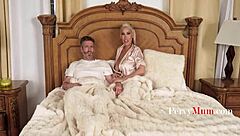 Stepmom Bridgette B's Big Tits Bounce Hard as Bimbo Cougar Gets Fucked in Cheating Roleplay