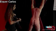 i whip my fat ass slave into total submission with leather dominance