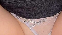 he pumps huge creampie deep into wife's dripping big pussy lips