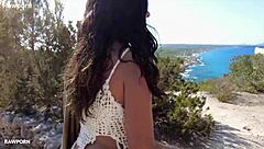 Linda Del Sol Hosts Formentera Beach Sex Party with Big Cocks and Curvy Asses
