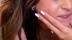 lesbian shower turns sloppy double blowjob 😩💦 huge facial cumswap pov