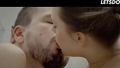 sweet babe blue angel moans as boyfriend eats wet pussy then fucks cowgirl style