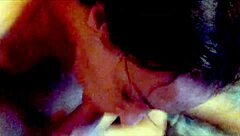 POV stepdaughter screams as banana and cucumber fuck her slut holes part 3