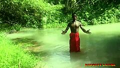 Ebony wife sneaks creampie from pastor at baptism 😏💦 full scene