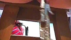 Big Pink Pussy Lips Dangled And Stretched Down With Weights