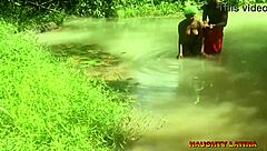 Ebony wife sneaks creampie from pastor at baptism 😏💦 full scene