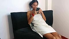 hey skinny horny latina why finger yourself while riding my cock tight?