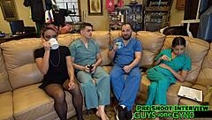 Human guinea pigs get humiliated in hospital nurse roleplay canada!