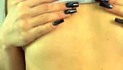 Horny Petite Teen Neighbor Gapes Ass Fucks Dildo Squirts Cum Close Up HD