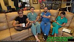 Human guinea pigs get humiliated in hospital nurse roleplay canada!