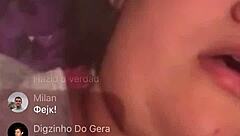 gordinha masturbates live on badoo webcam show