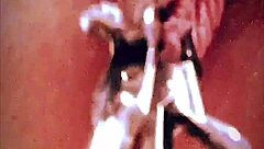 Big Pink Pussy Lips Dangled And Stretched Down With Weights