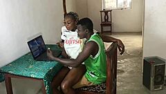 Emris fucks quinn's fat ebony ass hardcore doesn't she?!