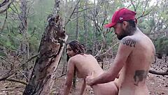 Drone catches hot latina crossdresser couple fucking wild 😲🔥