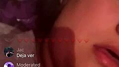 gordinha masturbates live on badoo webcam show