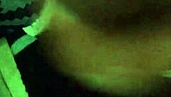 Watch Her Grip and Stroke That Pulsing Monster Black Cock Hard