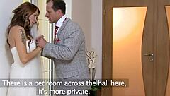 i cheat as bride fucking best man creampie before wedding... so hot