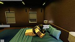 Hey I'm just casually banging this cute chick in Roblox with the group fun going on