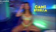 Craving Cami Strella's bubble butt deepthroat ride tonight?