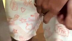 young guy drops condom takes gifted assembler's cock deep in ass