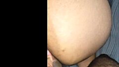 brazilian ebony begs cunhado eat her pussy but just tip in ass