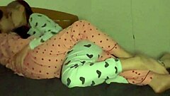 Big Ass Lesbians Fuck After Bedroom Kisses